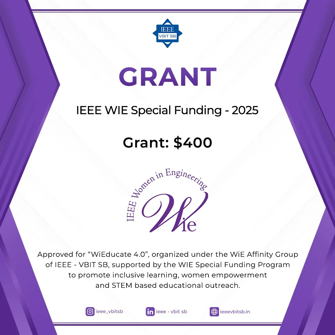 IEEE WIE Special Fundaing - 2025